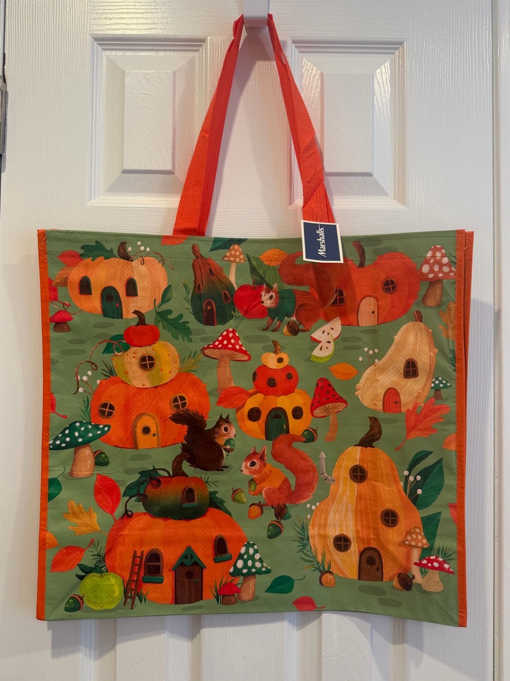 Marshalls/ TJ Maxx Pumpkin Village Reusable Tote 🎃🏡🍄🛍️